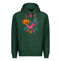 Sports Green Los Spurs Premium Hoodie - linhVisuals