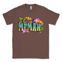 Chestnut Blessed memaw Mother's Day Classic Tee - FaDigitalArtStudio