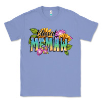 Colony Blue Blessed memaw Mother's Day Classic Tee - FaDigitalArtStudio