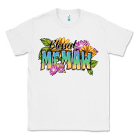 White Blessed memaw Mother's Day Classic Tee - FaDigitalArtStudio