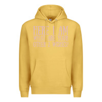 Antique Gold here i am what are your other 2 wishes Premium Hoodie - linhVisuals