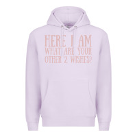 Lilac here i am what are your other 2 wishes Premium Hoodie - linhVisuals