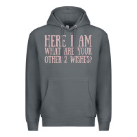Rock here i am what are your other 2 wishes Premium Hoodie - linhVisuals