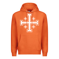 Carrot crusader cross of jerusalem knights templa Premium Hoodie - linhVisuals
