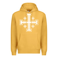 Mustard crusader cross of jerusalem knights templa Premium Hoodie - linhVisuals