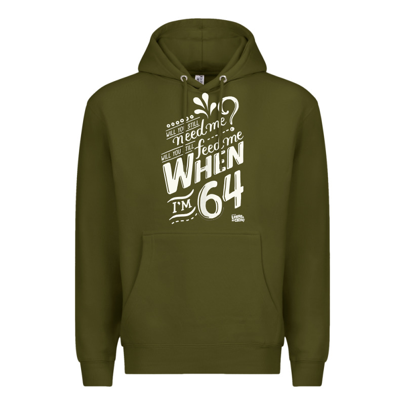 Lyrics By Lennon And Mccartney   When I'm 64 Tank Top Premium Hoodie by linhVisuals | Teevron