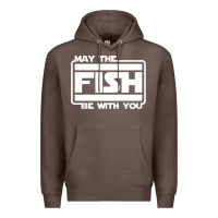 Coffee May The Fish Be With You Fishing3 Premium Hoodie - linhVisuals