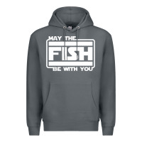 Rock May The Fish Be With You Fishing3 Premium Hoodie - linhVisuals