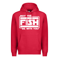 Cardinal May The Fish Be With You Fishing3 Premium Hoodie - linhVisuals