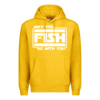 Lemon May The Fish Be With You Fishing3 Premium Hoodie - linhVisuals