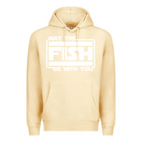Pina Colada May The Fish Be With You Fishing3 Premium Hoodie - linhVisuals