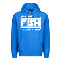 True Royal May The Fish Be With You Fishing3 Premium Hoodie - linhVisuals