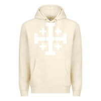 Sandshell crusader cross of jerusalem Premium Hoodie - linhVisuals