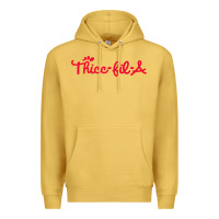 Antique Gold women funny thicc thick fil a curvy women girlfriend premium t shirt Premium Hoodie - linhVisuals