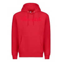 Red women funny thicc thick fil a curvy women girlfriend premium t shirt Premium Hoodie - linhVisuals