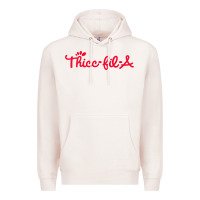 Pale Pink women funny thicc thick fil a curvy women girlfriend premium t shirt Premium Hoodie - linhVisuals
