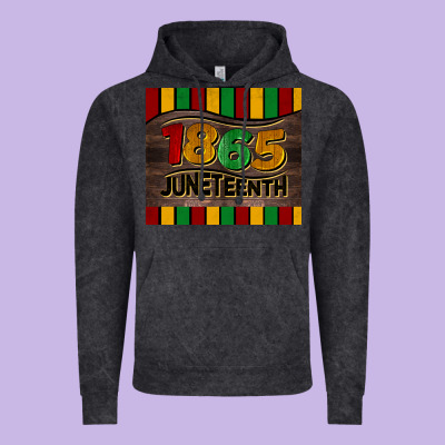 1865 Juneteenth Tumbler Vintage Hoodie Designed By Barkaloodesign