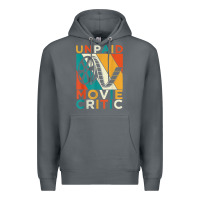 Rock unpaid movie critic shirt film cinema motion picture fan t shirt Premium Hoodie - linhVisuals