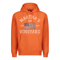 Carrot martha's vineyard massachusetts american flag usa vintage pullover hoo Premium Hoodie - linhVisuals