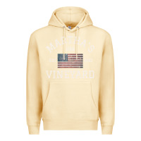 Pina Colada martha's vineyard massachusetts american flag usa vintage pullover hoo Premium Hoodie - linhVisuals