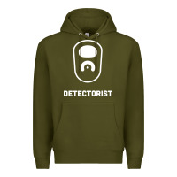 Army Green detectorist Premium Hoodie - linhVisuals