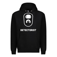 Black detectorist Premium Hoodie - linhVisuals