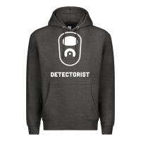 Charcoal Heather detectorist Premium Hoodie - linhVisuals