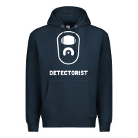 Navy detectorist Premium Hoodie - linhVisuals