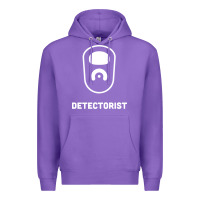 Purple detectorist Premium Hoodie - linhVisuals