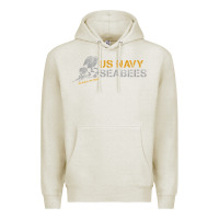Oatmeal Heather us navy seabees we build, we fight us navy sweatshirt Premium Hoodie - linhVisuals