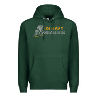 Sports Green us navy seabees we build, we fight us navy sweatshirt Premium Hoodie - linhVisuals