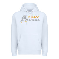 White us navy seabees we build, we fight us navy sweatshirt Premium Hoodie - linhVisuals