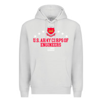 Dove Grey us army corps of engineers (usace) pullover hoodie Premium Hoodie - linhVisuals