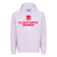 Lilac us army corps of engineers (usace) pullover hoodie Premium Hoodie - linhVisuals