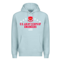 Blue Mist us army corps of engineers (usace) pullover hoodie Premium Hoodie - linhVisuals