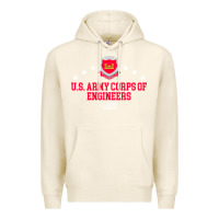 Tofu us army corps of engineers (usace) pullover hoodie Premium Hoodie - linhVisuals