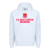 White us army corps of engineers (usace) pullover hoodie Premium Hoodie - linhVisuals