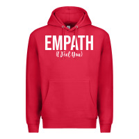 Cardinal empath i feel you gift for empathetic person empathy pullover hoodie Premium Hoodie - linhVisuals