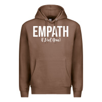 Chestnut empath i feel you gift for empathetic person empathy pullover hoodie Premium Hoodie - linhVisuals