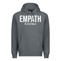 Rock empath i feel you gift for empathetic person empathy pullover hoodie Premium Hoodie - linhVisuals