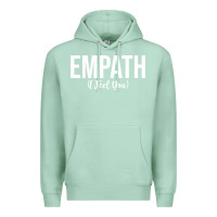 Seafoam empath i feel you gift for empathetic person empathy pullover hoodie Premium Hoodie - linhVisuals