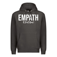 Smoke empath i feel you gift for empathetic person empathy pullover hoodie Premium Hoodie - linhVisuals
