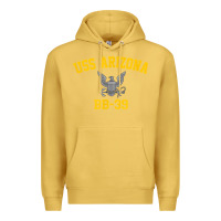 Antique Gold uss arizona bb 39 battleship t shirt Premium Hoodie - linhVisuals