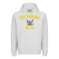 Dove Grey uss arizona bb 39 battleship t shirt Premium Hoodie - linhVisuals