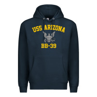 Navy uss arizona bb 39 battleship t shirt Premium Hoodie - linhVisuals