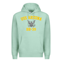 Seafoam uss arizona bb 39 battleship t shirt Premium Hoodie - linhVisuals