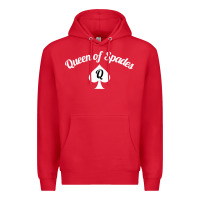 Red queen of spades clothes for women   qos tee t shirt Premium Hoodie - linhVisuals