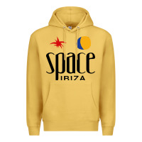 Antique Gold Space Ibiza Premium Hoodie - linhVisuals