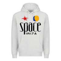 Dove Grey Space Ibiza Premium Hoodie - linhVisuals