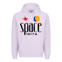 Lilac Space Ibiza Premium Hoodie - linhVisuals